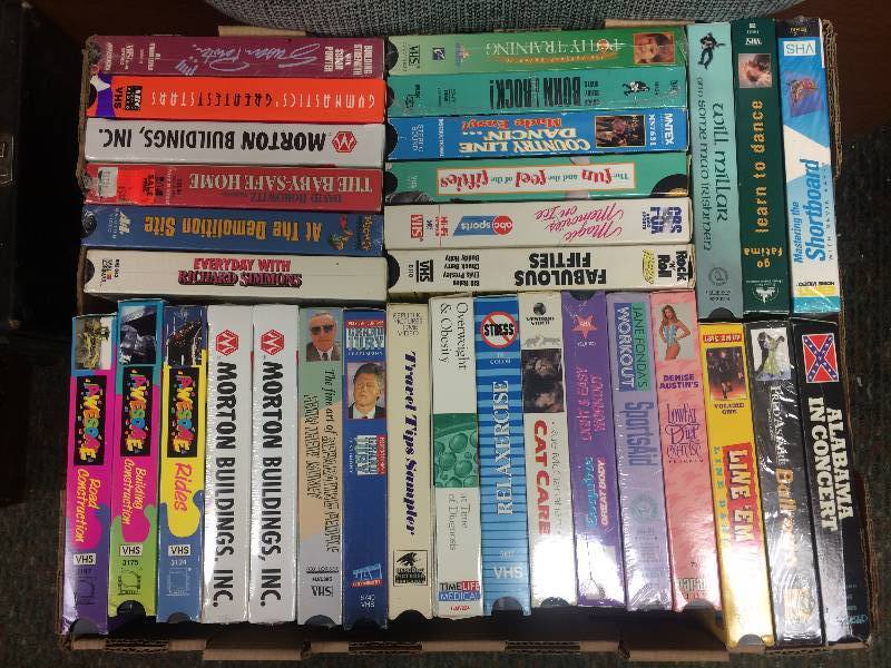 Assorted Self Help VHS Tapes