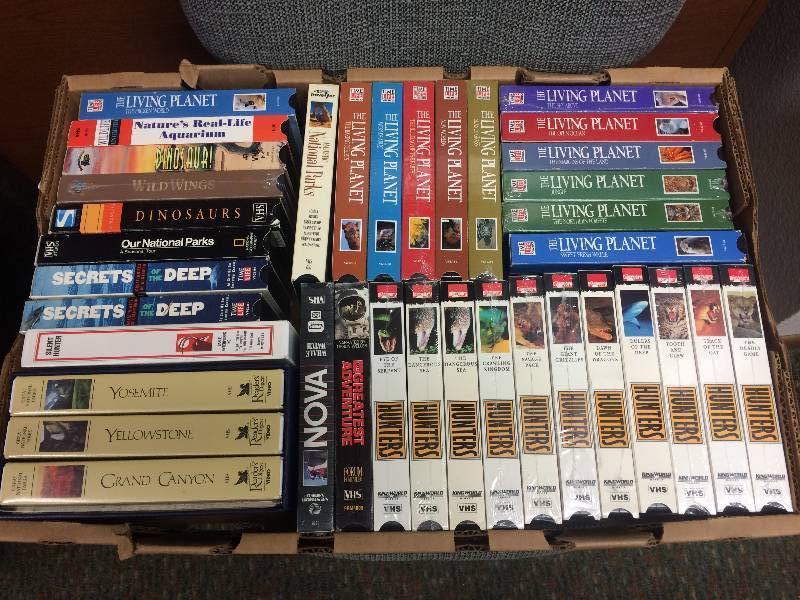 Assorted AnimalPlanet VHS Tapes