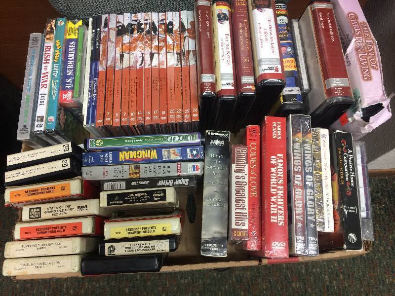 Assorted Books on Media