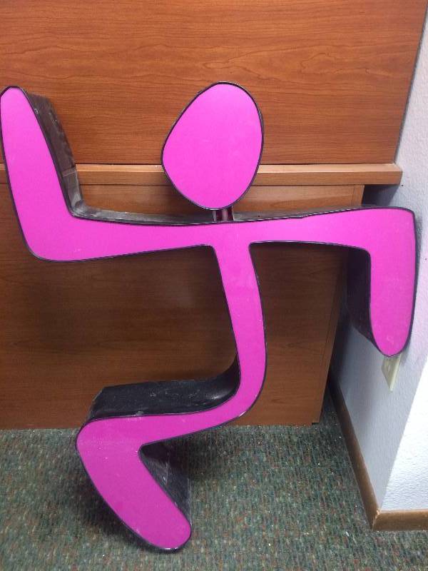 Pink Runner Icon