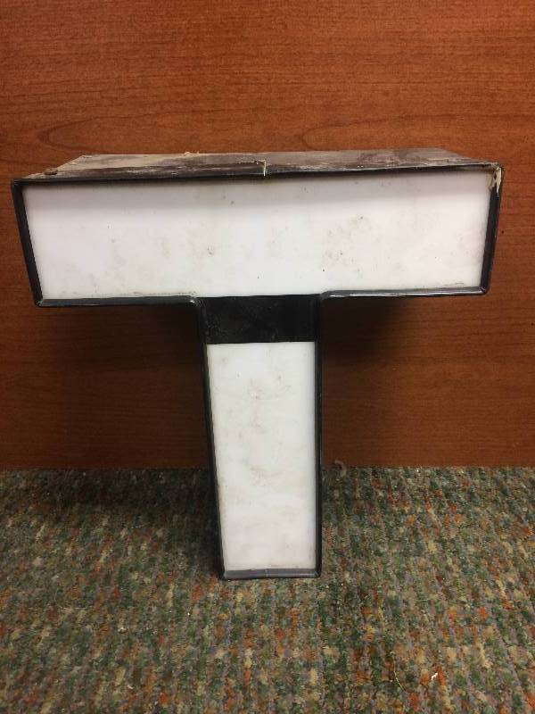 White Letter T