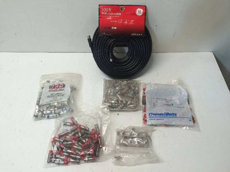 Coax Cable And Connector Ends