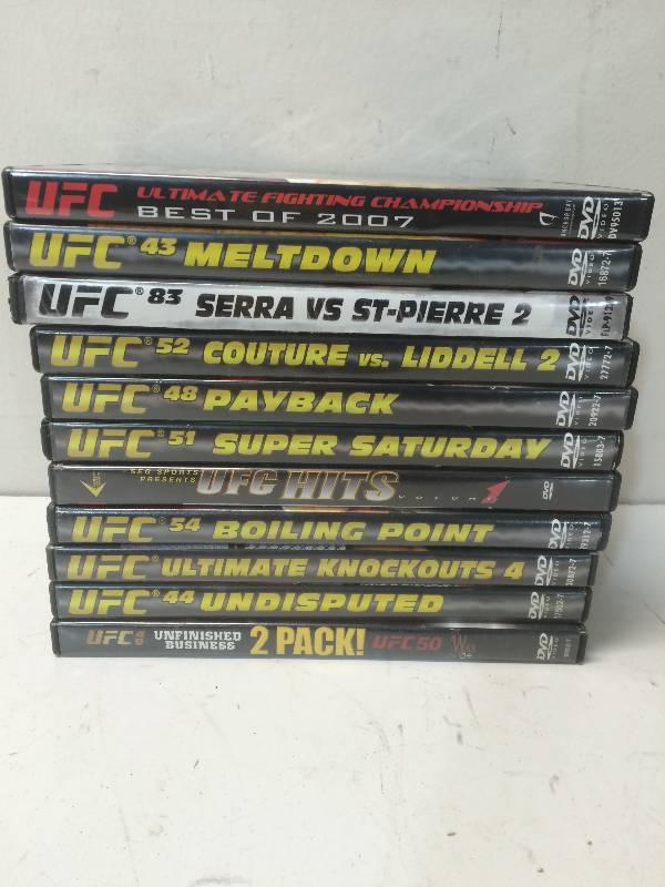 UFC DVDs