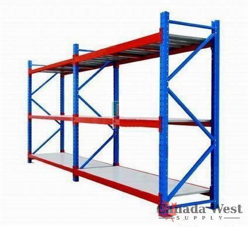 2 CASES DAMAGED RACKING  EXTRA SHELVING PLATES