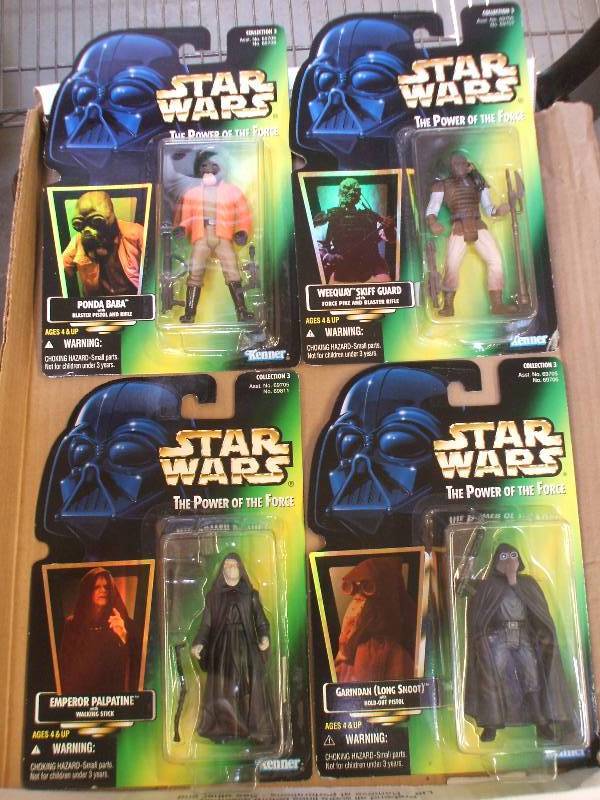 Star Wars Action Figures and Pez Dispensers