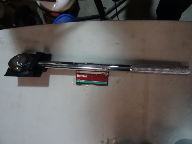 lot 28 image: NEW 3  4 in Drive ACE Ratchet Heacy Duty Chrome Plated Lifetime Warranty $65 retailk