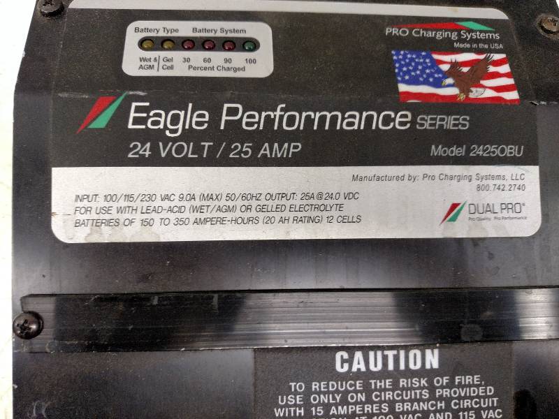 Eagle 24 Volt Battery Charger...
