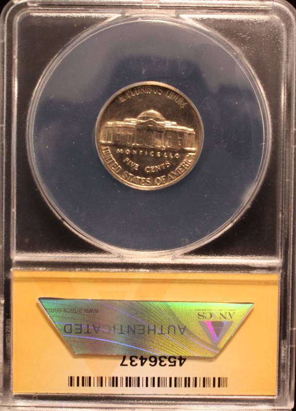 1959 JEFFERSON NICKEL MS66 ANACS