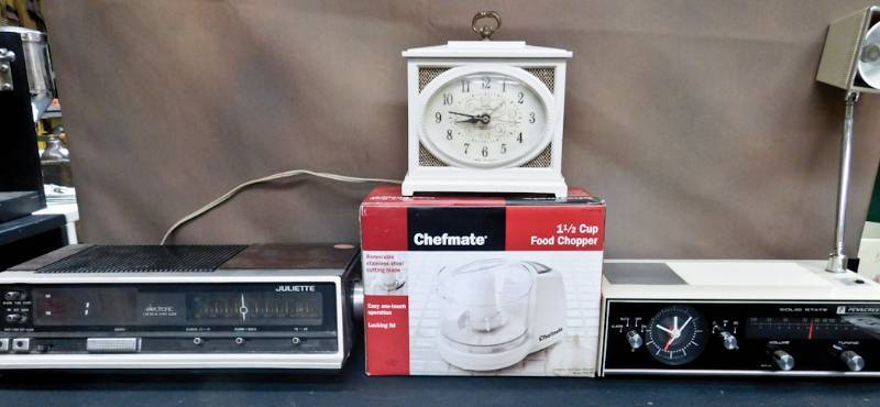 clocks, radios and more