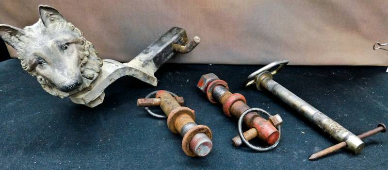 ball and hitch and connector pins