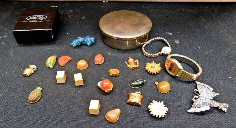 vintage magnets and watches