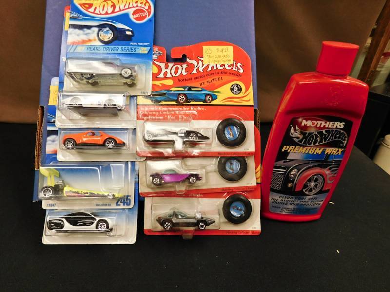 Hot wheels and Hot wheels wax