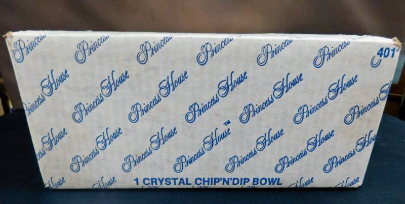princess house crystal in the box