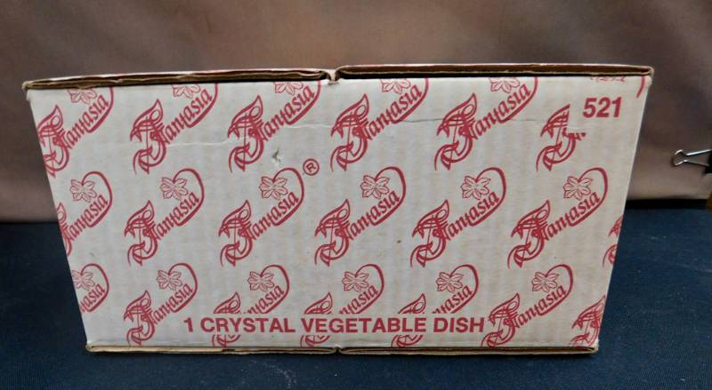 princess house crystal in the box