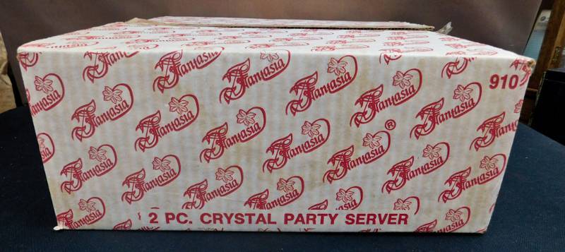 princess house crystal in the box