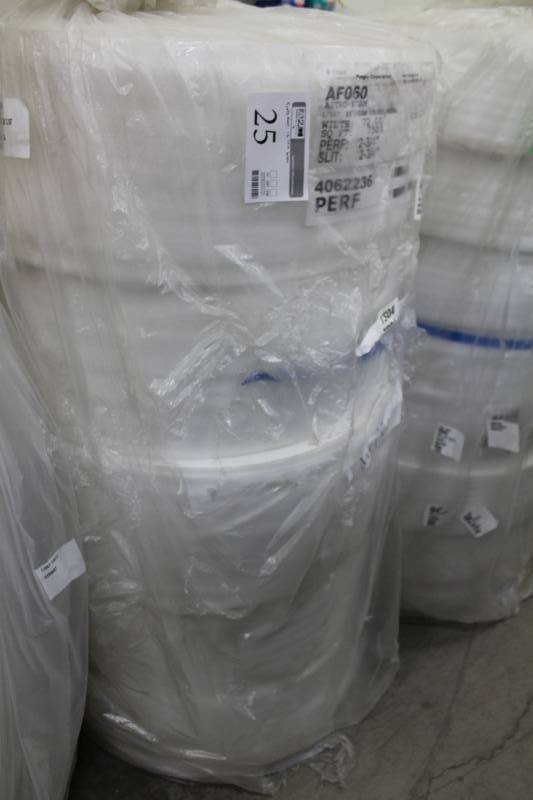 lot 25 image: Lot of (5) Rolls of Pregis 116in. PE Foam Cushioning