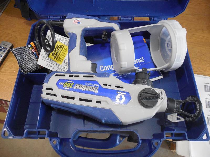 lot 34 image: Graco TrueCoat 360DSP Airless Paint Sprayer