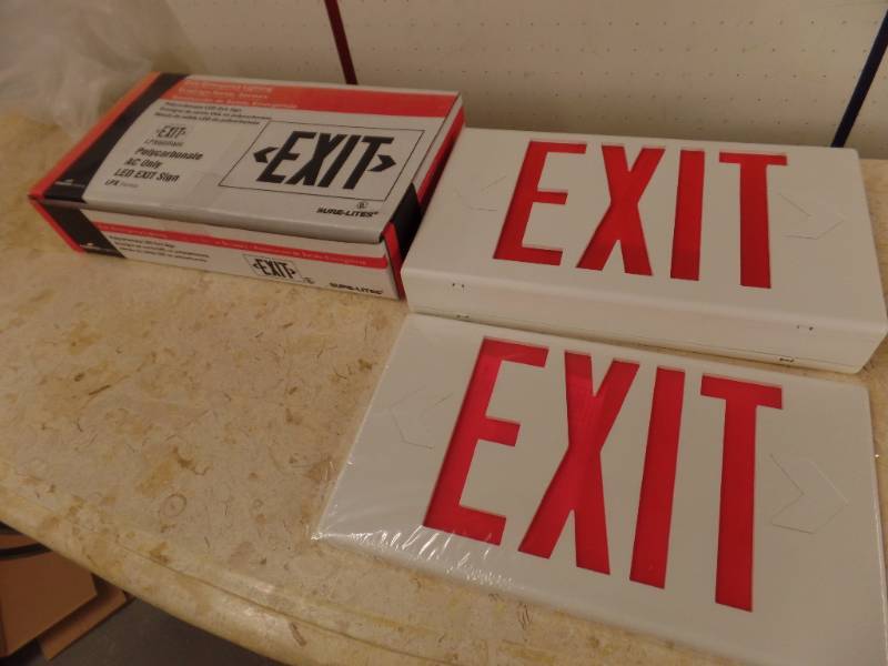 LED Emergency Exit Sign