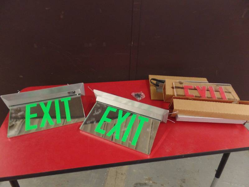 LED Emergency Exit signs