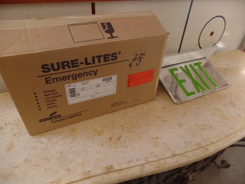 LED Emergency Exit Signs