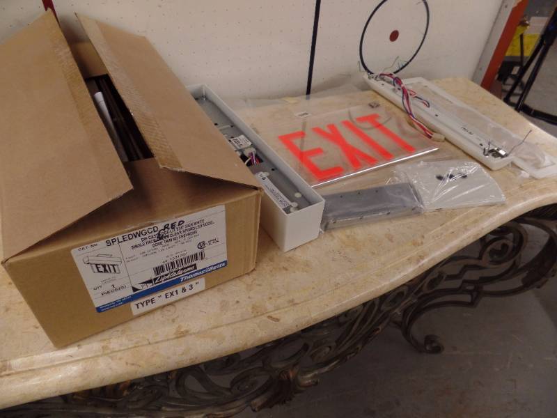 LED Emergency Exit Signs
