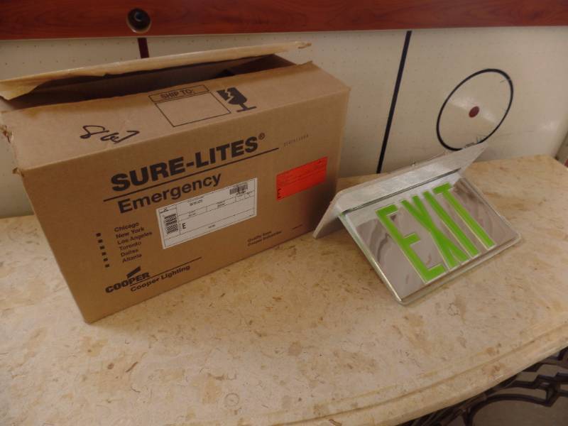 LED Emergency Exit Signs