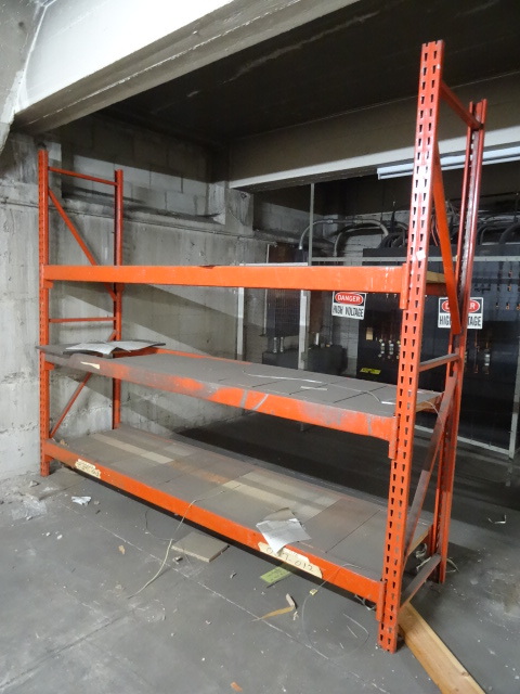 lot 6 image: Paltier pallet rack unit. 2 upright...