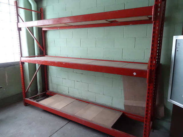 lot 21 image: Paltier pallet rack unit. 2 upright...