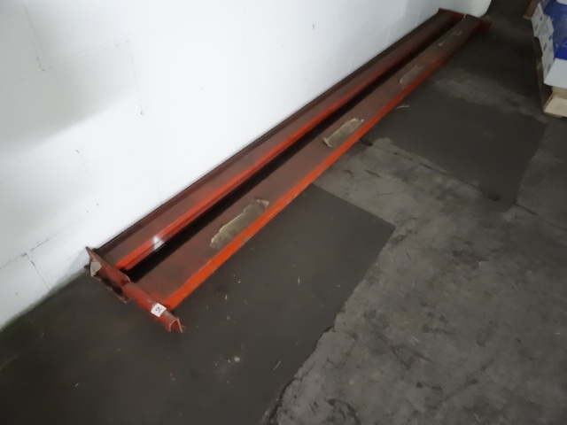 lot 30 image: 2 paltier pallet rack beams. 108 x ...