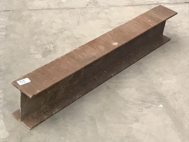 lot 55 image: 48 Steel I-Beam ...
