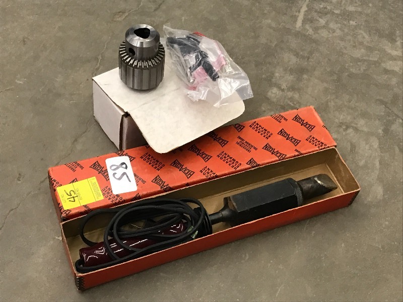 lot 85 image: Lot Of Hexacon Soldering Gun & New...