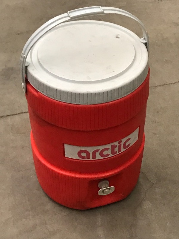 lot 115 image: 5-Gallon Drink Cooler ...