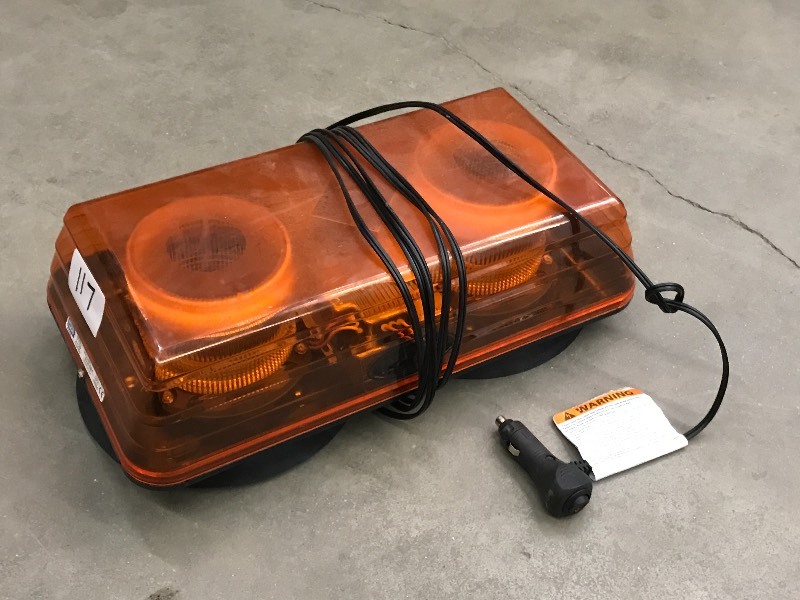 lot 117 image: ECCO 1224Volt Caution Roof Light ...
