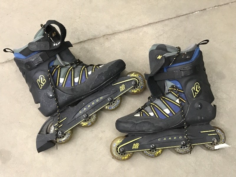 lot 118 image: Pair Of K2 Size-10 Mens Roller Blad...