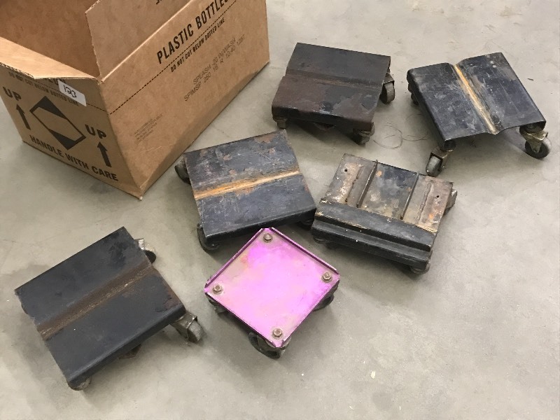 lot 123 image: (2) Used Sets Of Snowmobile Floor D...
