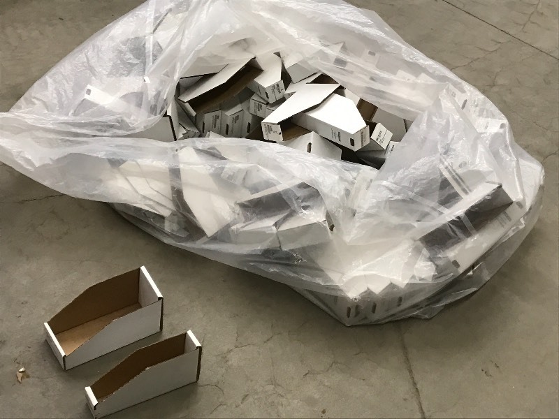 lot 125 image: Large Lot Of Cardboard OrganizerSo...