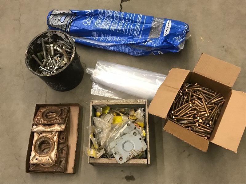 lot 131 image: Lot Of Assorted Bolts, Hardware, B...