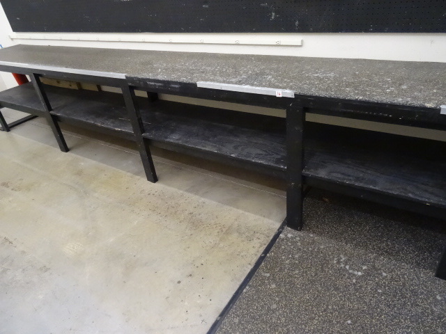 Wood work bench