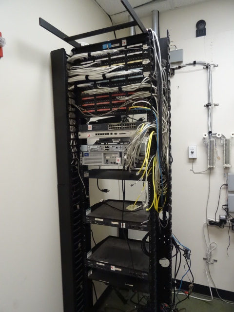 Server rack.