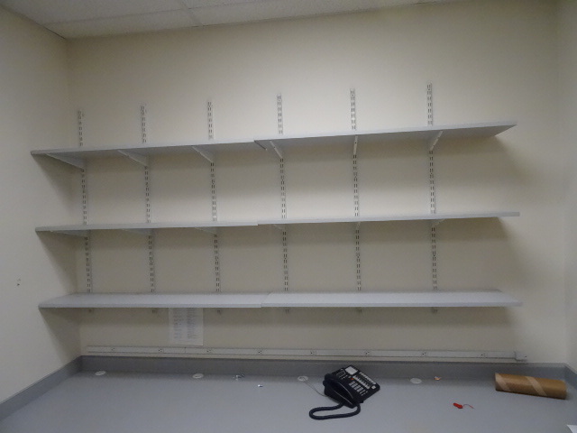 Wall shelving