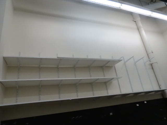 Wall shelving