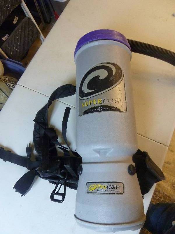 lot 38 image: ProTeam Backpack Commercial Vacuum