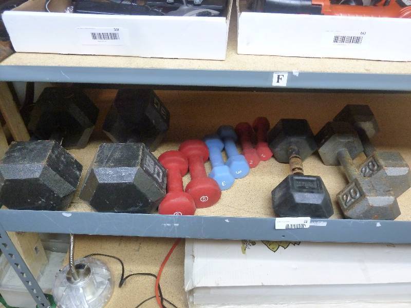 lot 62 image: Free Weights