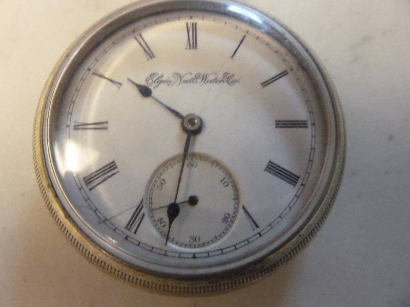 lot 91 image: Vintage Elgin National Pocket Watch