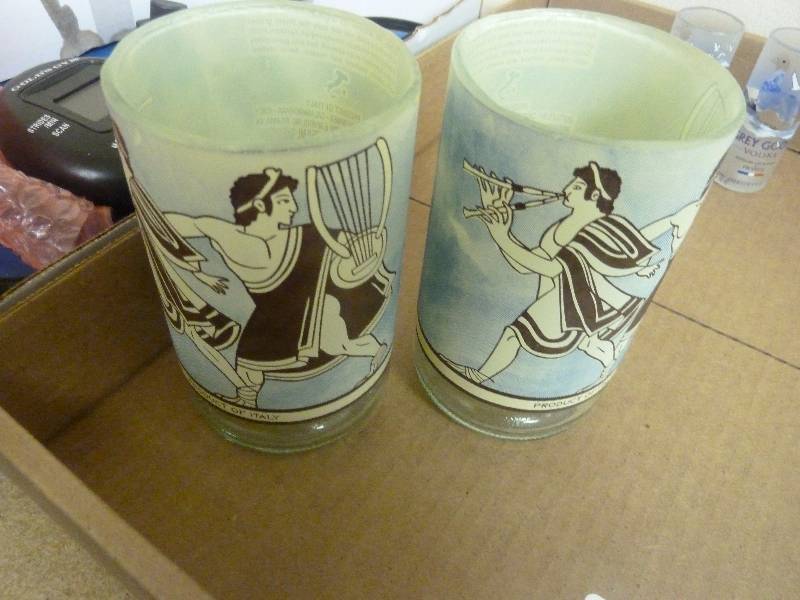lot 167 image: Candonideza Wine Drinking Glasses