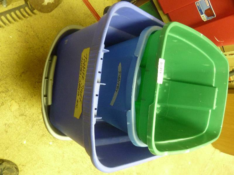 lot 178 image: Totes without Lids
