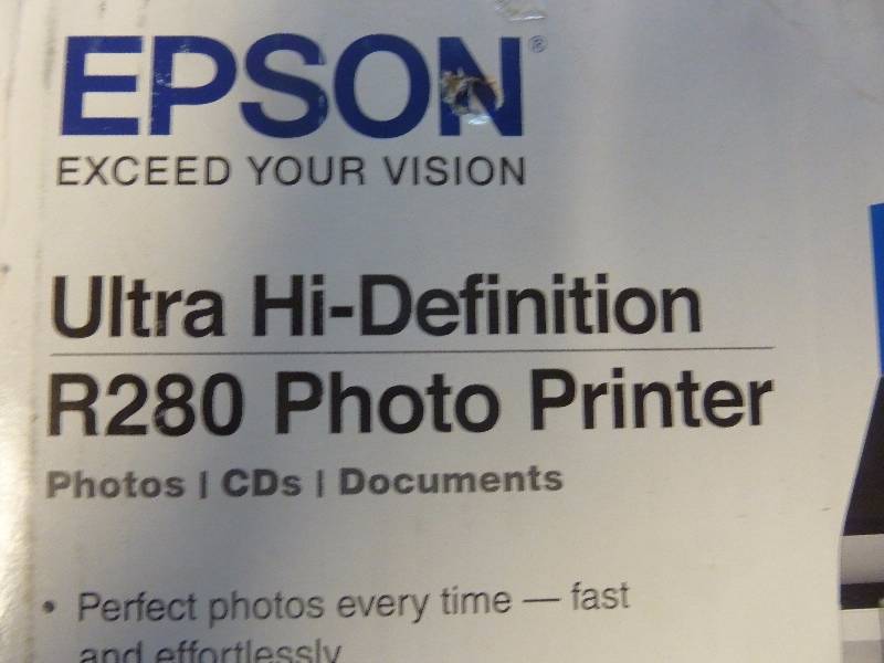 lot 117 image: Epson Ultra High Definition Photo Printer