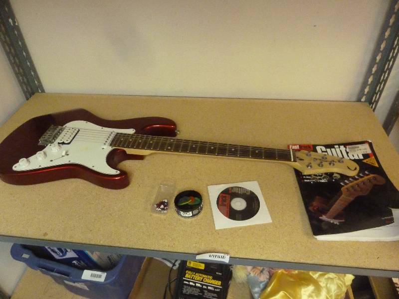 lot 118 image: Playmate Electric Guitar
