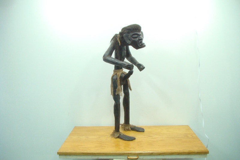 Large Fertility God Wood Statue