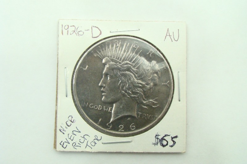 1926-D Silver Peace Dollar